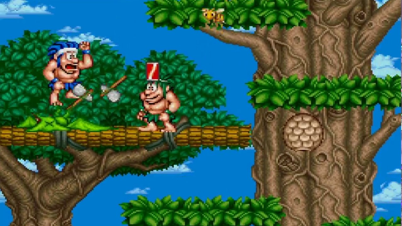 Caveman Ninja (Arcade) 2P Cooperative Playthrough