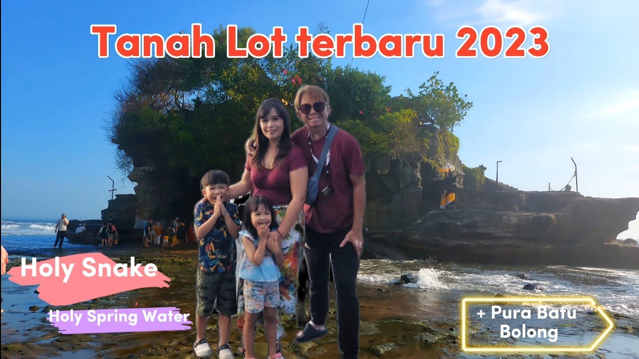 TEMPAT WISATA IKONIK DI BALI!!! PURA TANAH LOT 2023 SELALU RAMAI