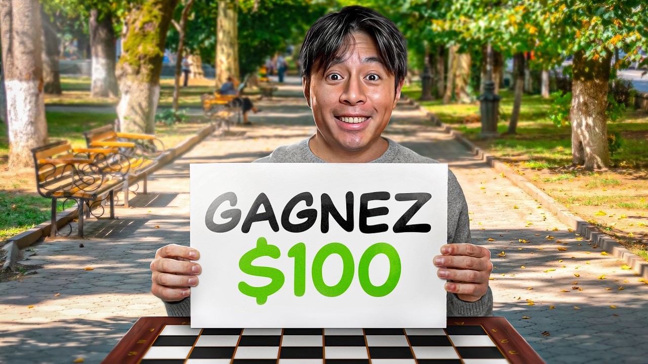Battez moi aux échecs, gagnez 100 dollars !
