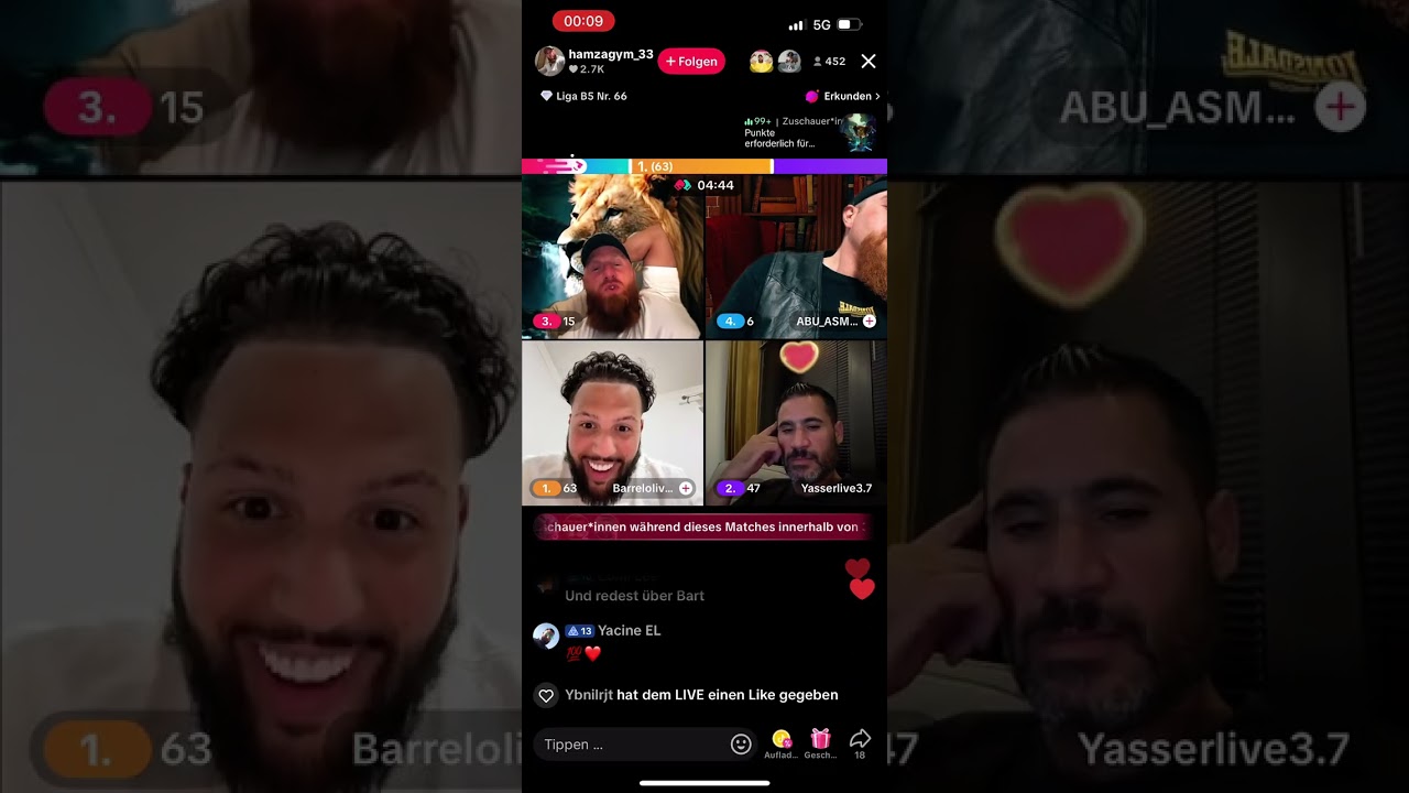 Barrelo live mit Abu Hamza, Yasser und Abu Asman.         06.08.2025