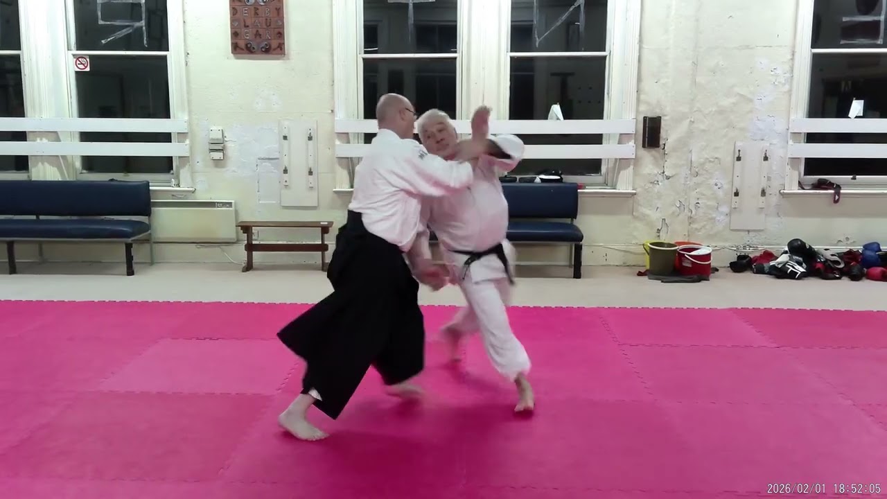 AIKIDO DERBY - Ryotedori Ura Tenchi Nage - Jason Hunt Sensei 3dan Aikikai