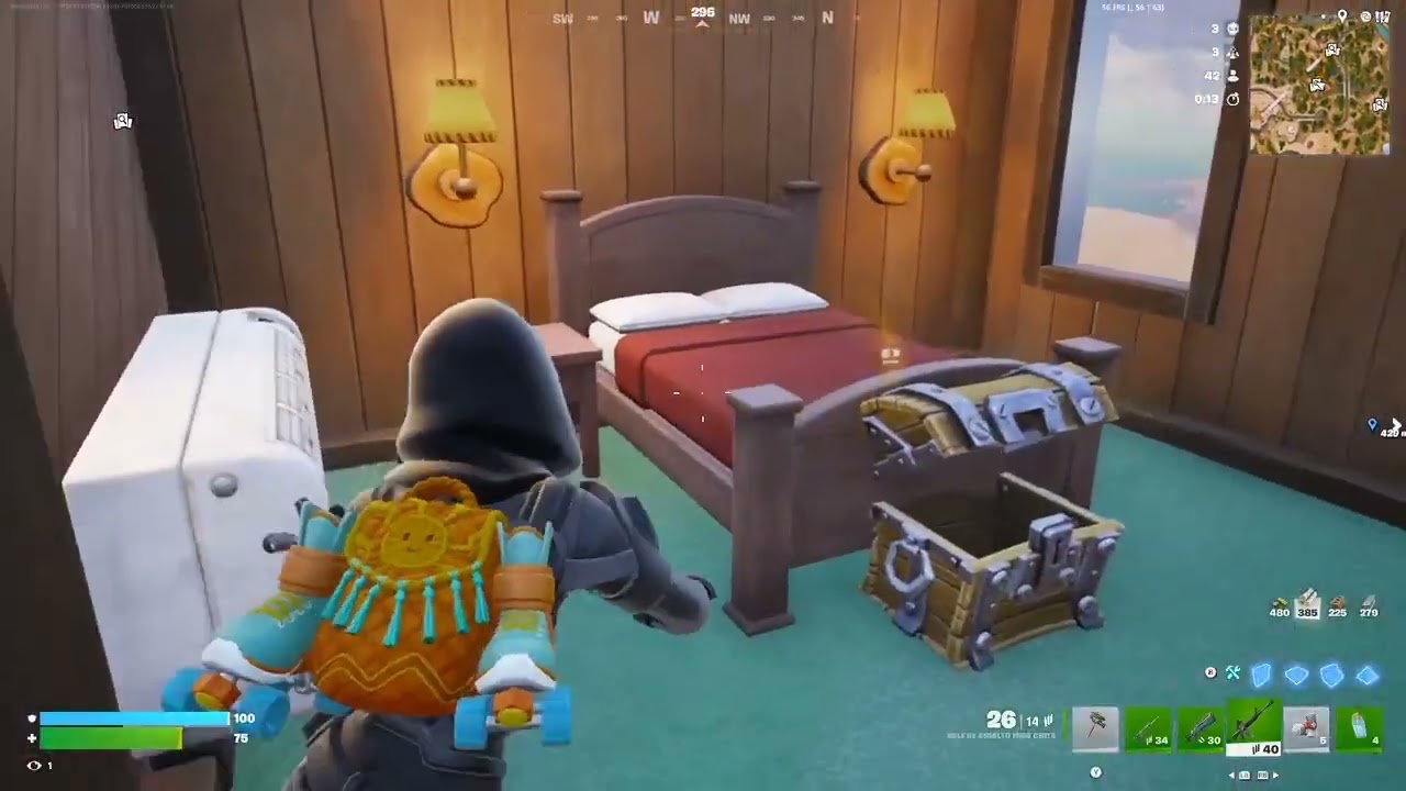 MEU PRIMEIRO VÍDEO DE FORTNITE. MY FIRST GAMEPLAY IN THE FORTNITE 