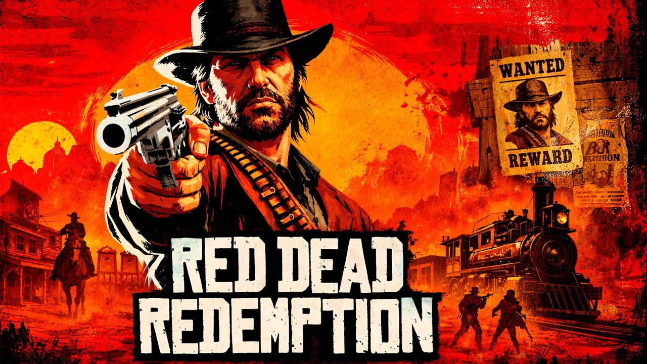 Прохождение легендарного Red Dead Redemption.