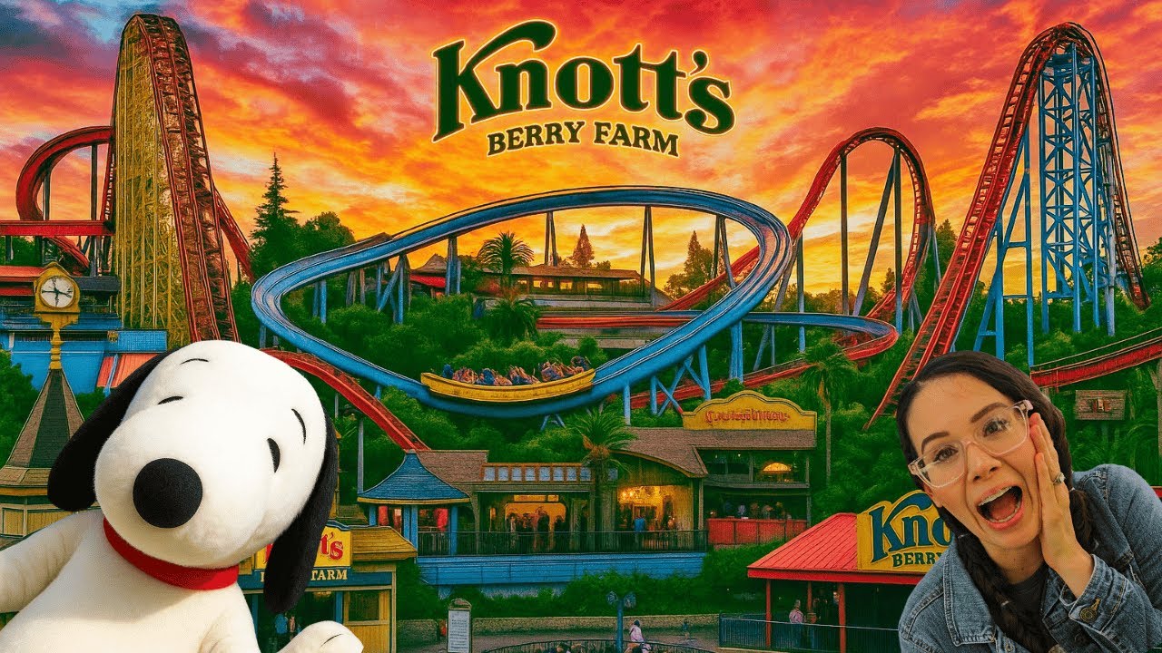 Knott's Berry Farm Tour Guia Completa Comida Rides Consejos y más.