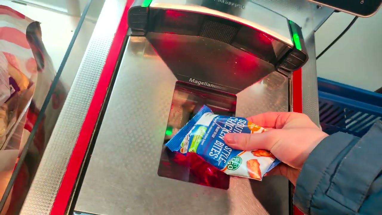 Diebold Nixdorf Self Checkout Machine @ Lidl Tandem Centre - Colliers Wood - Greater London
