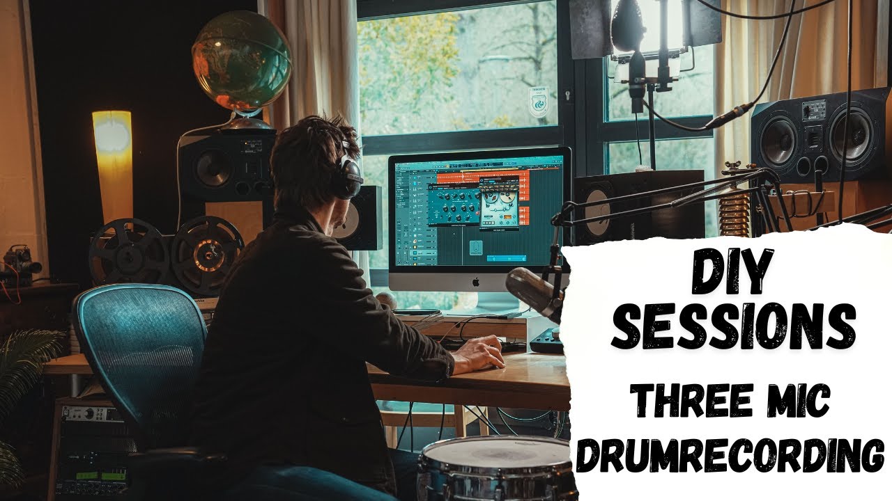 DIY Sessions | Three Mic Drum-Recording
