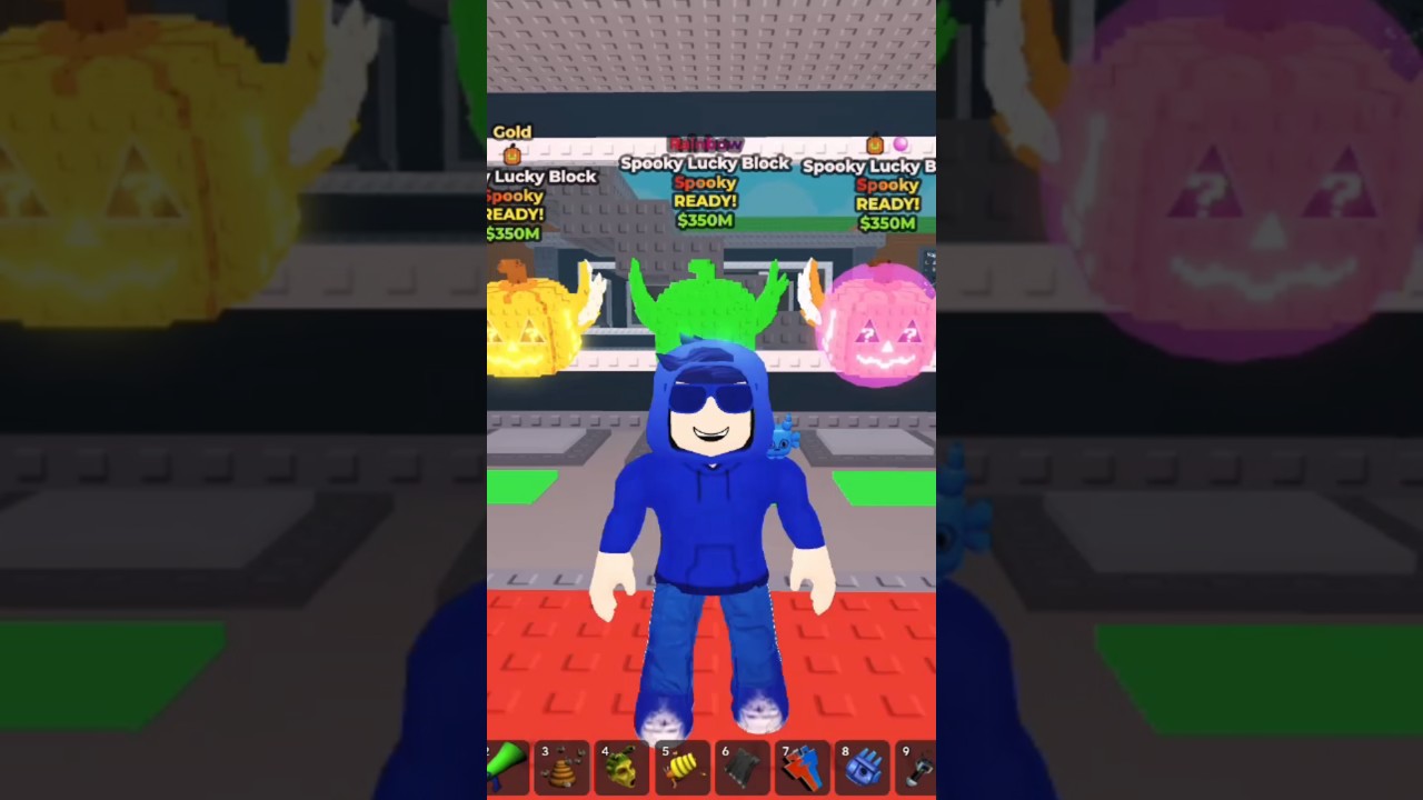 Otworzyłem poraz... Spooky Lucky Block z efektami w Steal a Brainrot #roblox #stealabrainrot #game