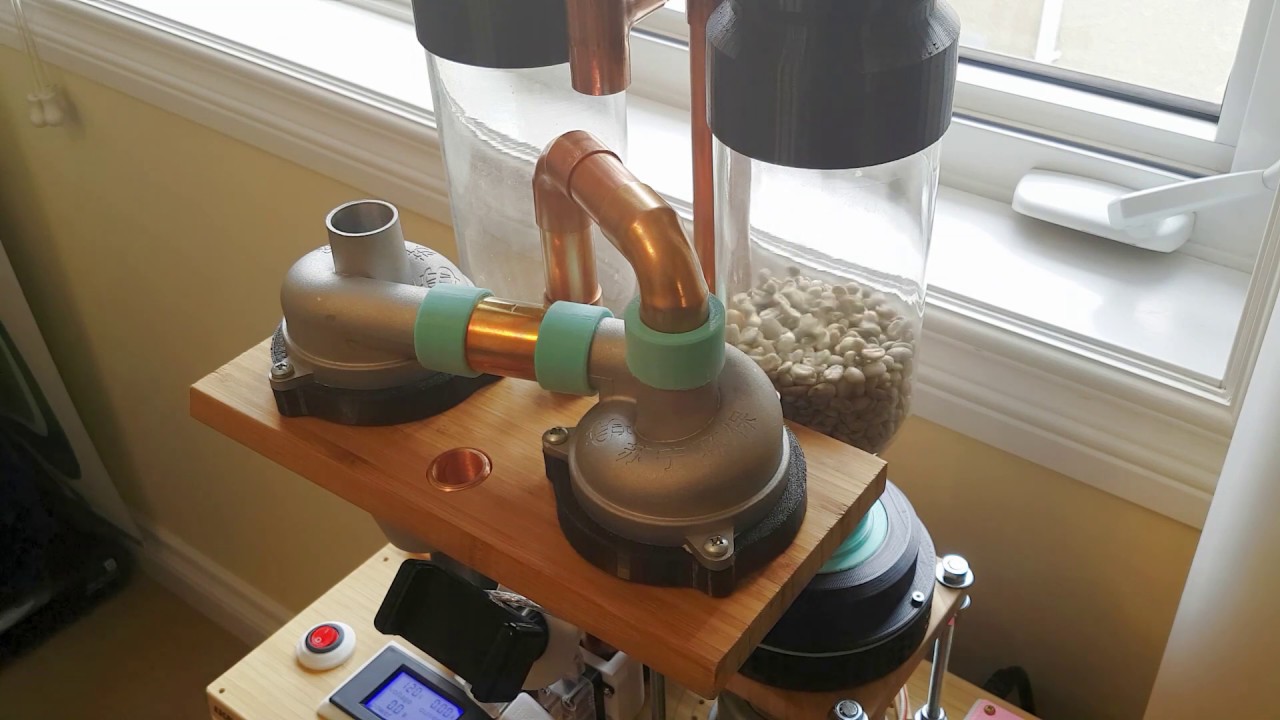 Transparent Fluid Bed Coffee Roaster NI