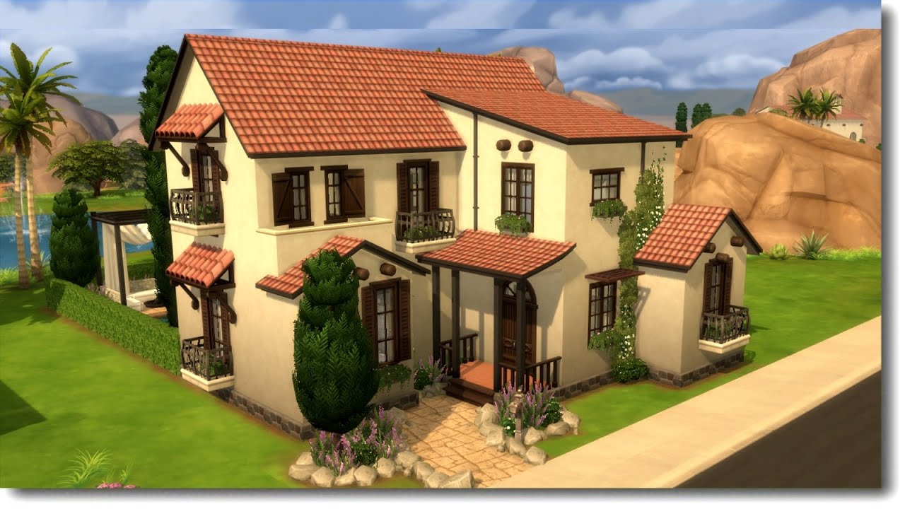 VILLA ALBA | The Sims 4 Speed Build