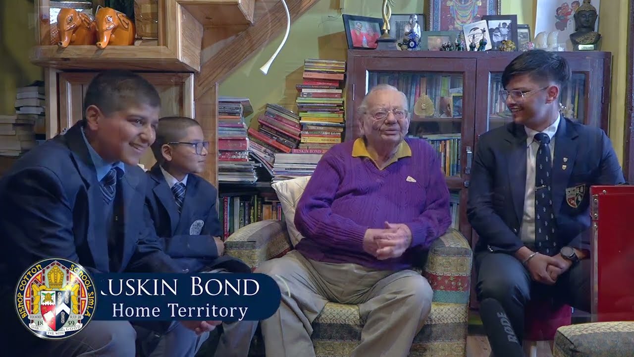 Bishop Cotton School, Shimla In Conversation with Ruskin Bond