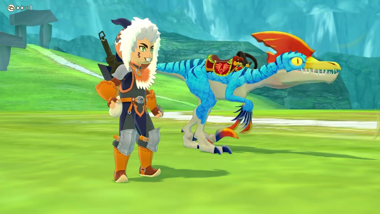 Monster Hunter Stories [#4 Blind]: A full fledged Rider I am.