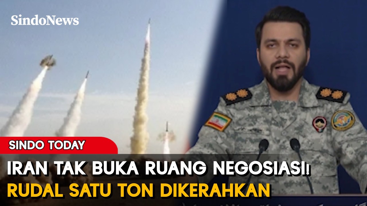 Iran Tak Buka Ruang Negosiasi! Rudal Satu Ton Dikerahkan untuk Setiap Serangan | Sindo Today | 12/03