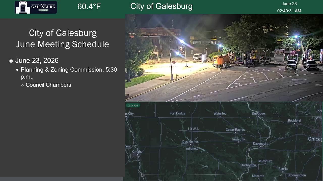 City of Galesburg, IL Live Stream