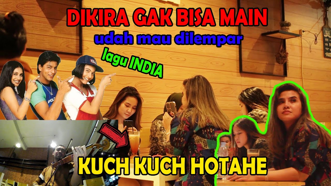 DIKIRA GAK BISA MAIN, UDAH MAU DILEMPAR, EHHH, MAINKAN LAGU KUCH KUCH HOTA HAI, SEMUANYA PADA DIAM.