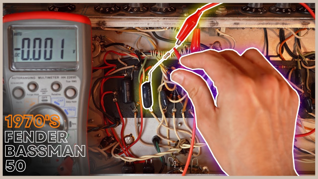 Crossing t's Dotting i's - Vintage Fender Bassman 50 Amp Repair Pt.2