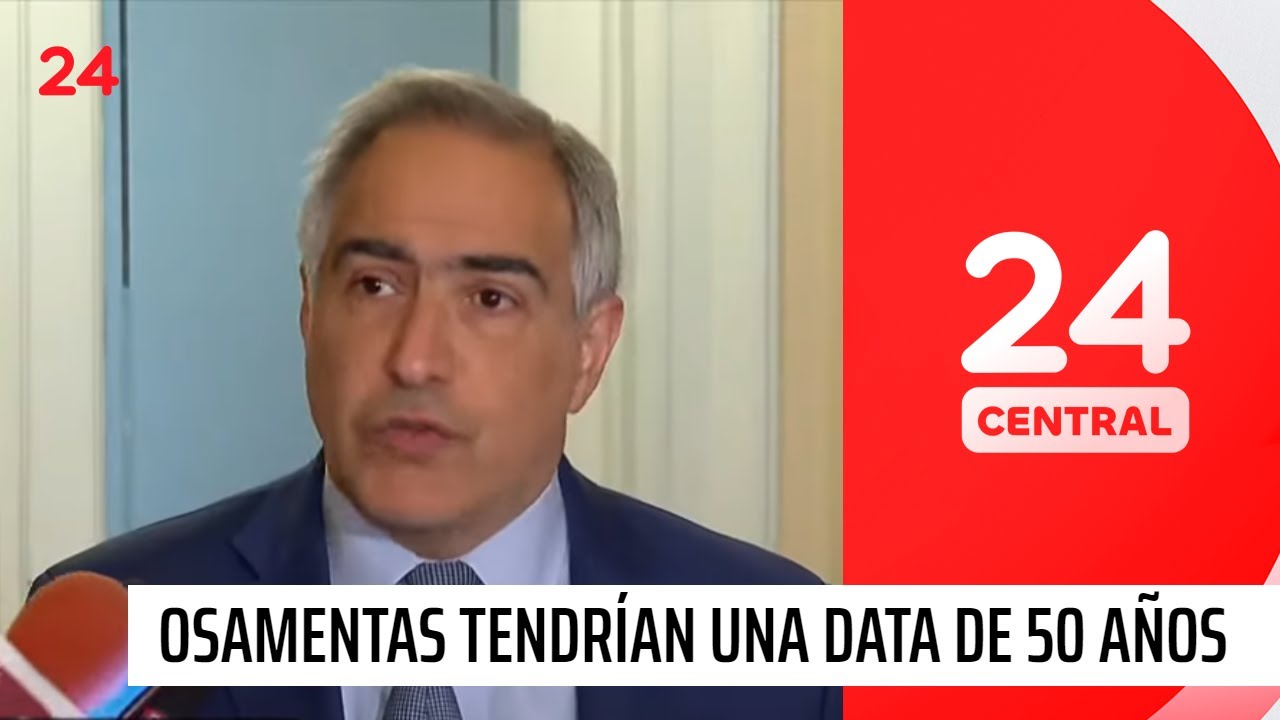 Osamentas encontradas tendr&iacute;an una data de 50 a&ntilde;os | 24 Horas TVN Chile