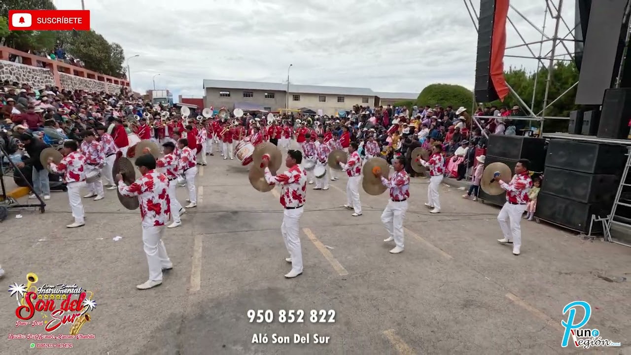 WACA WACA GRAN BANDA INSTRUMENTAL SON DEL SUR DE PUNO | FESTIVIDAD INMACULADA CONCEPCIÓN PAUCARCOLLA
