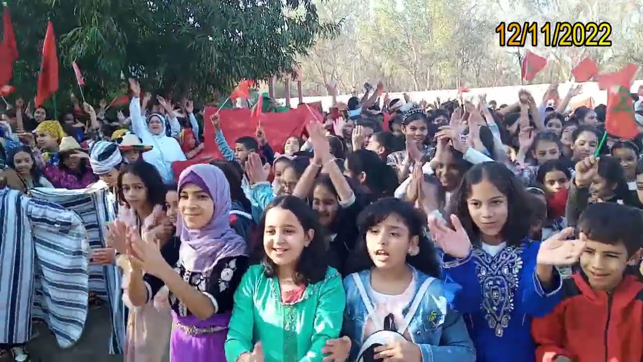 احتفال مدرسة خالد بن الوليد بذكرى  المسيرة الخضراء -2022(1)