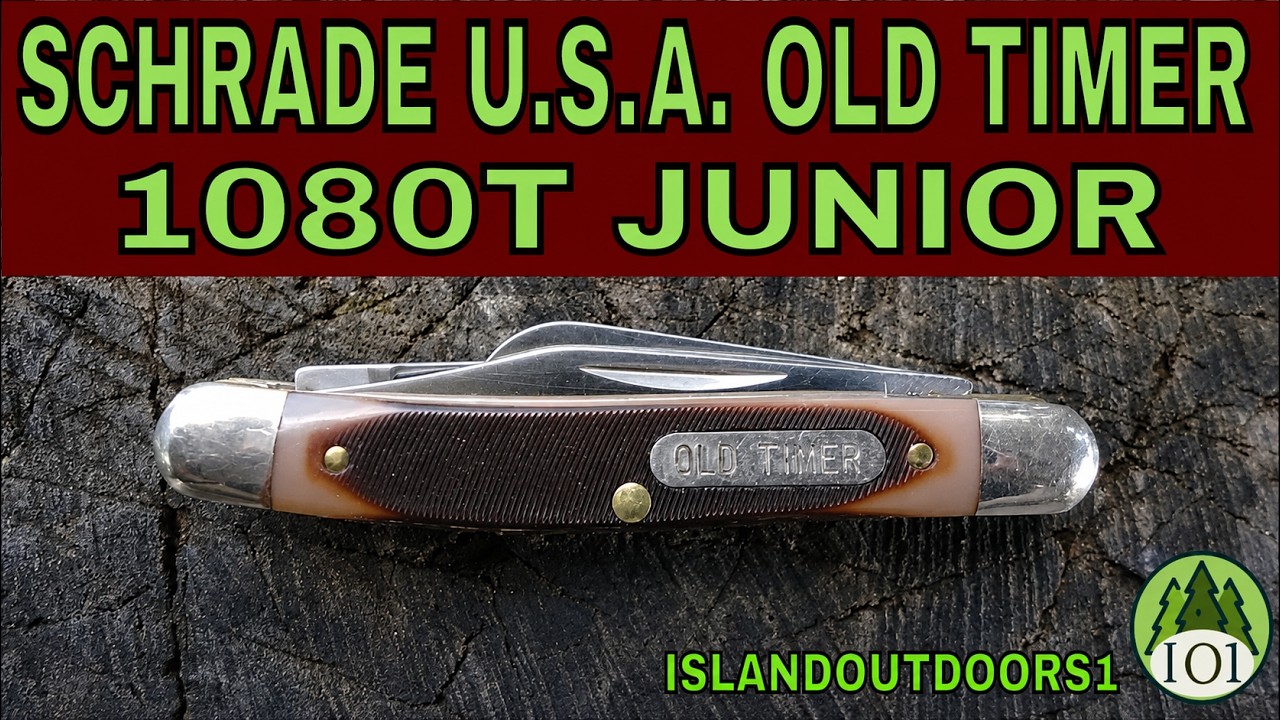 SCHRADE USA OLD TIMER 108OT JUNIOR -🇺🇸- Episode 176