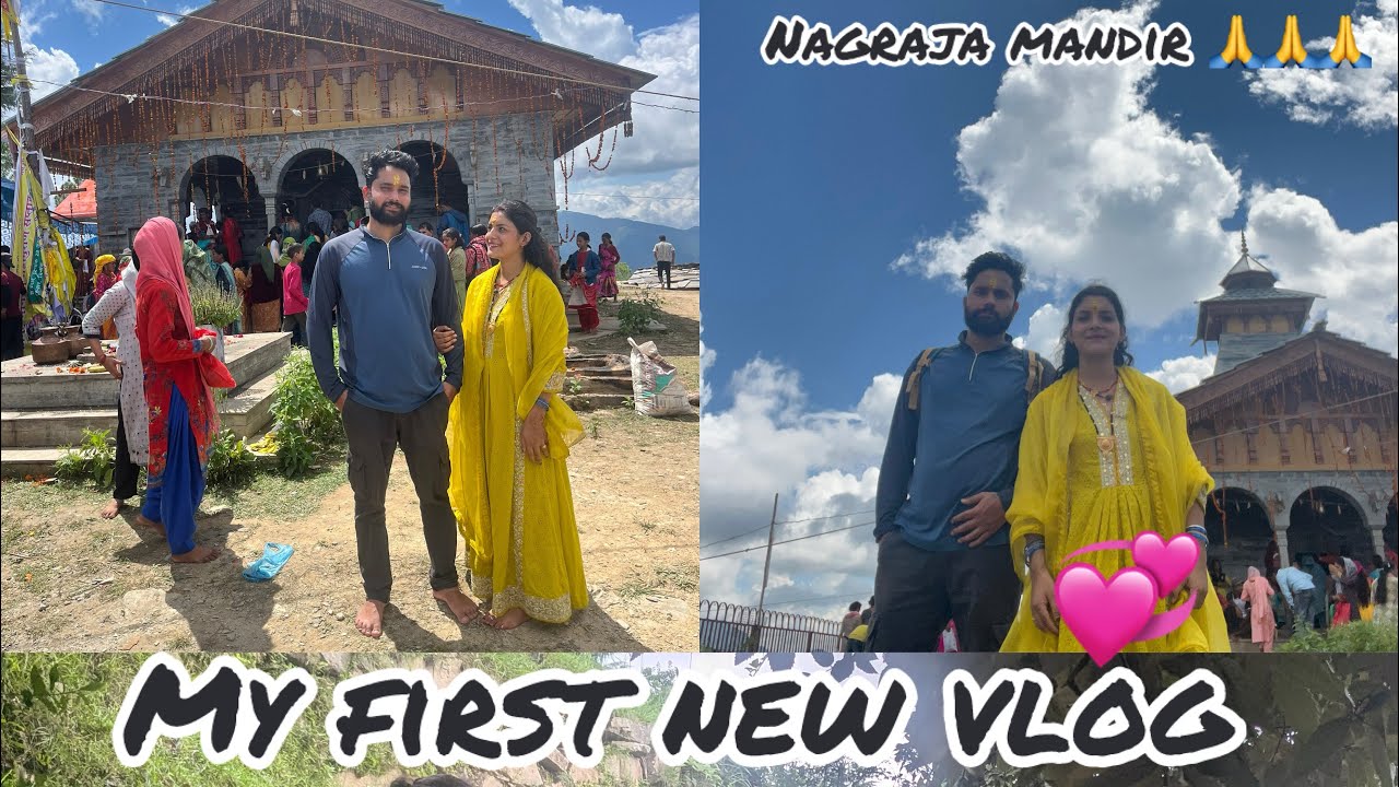 My first vlog || village nagraja mandir  || Sheetal Rawat || jai nahraja ji ki 🙏🙏🙏
