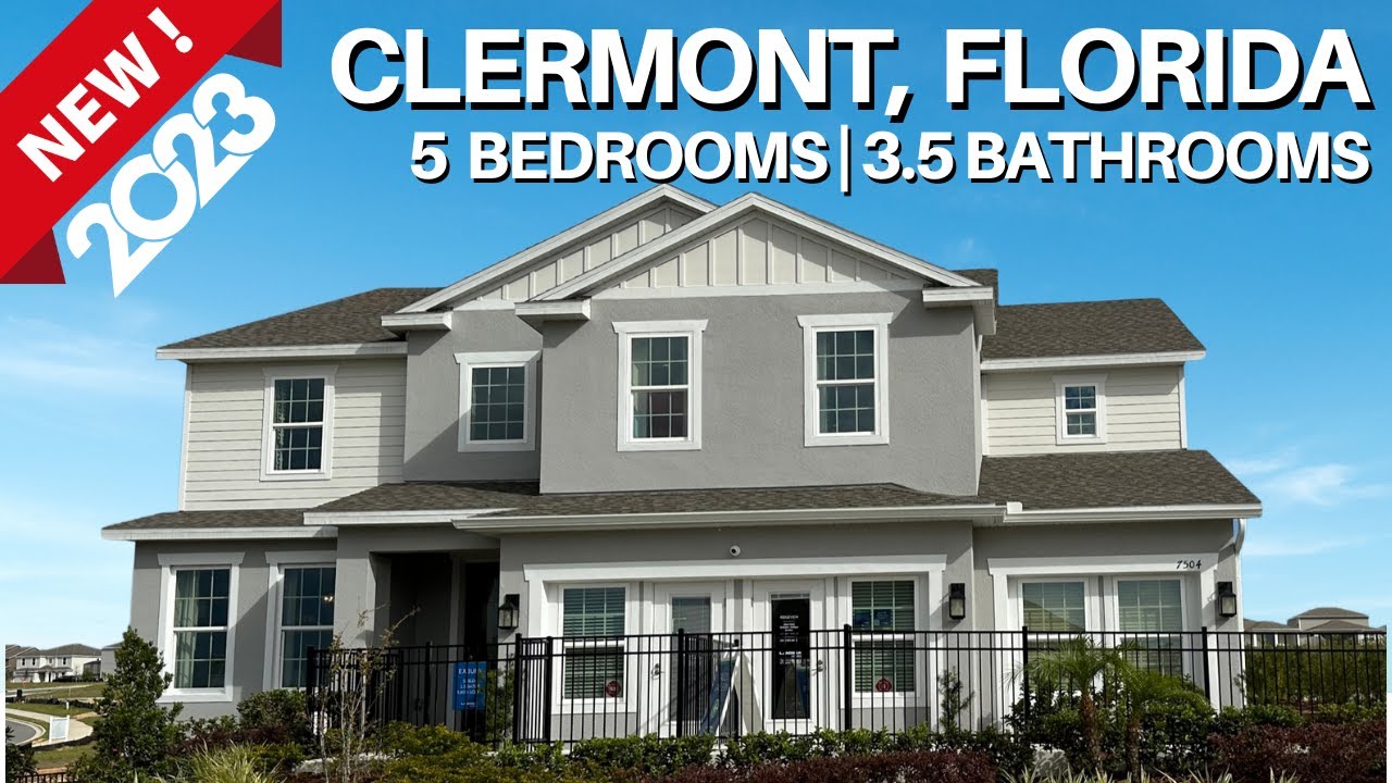 5 Bedroom New Construction Florida Home Tour
