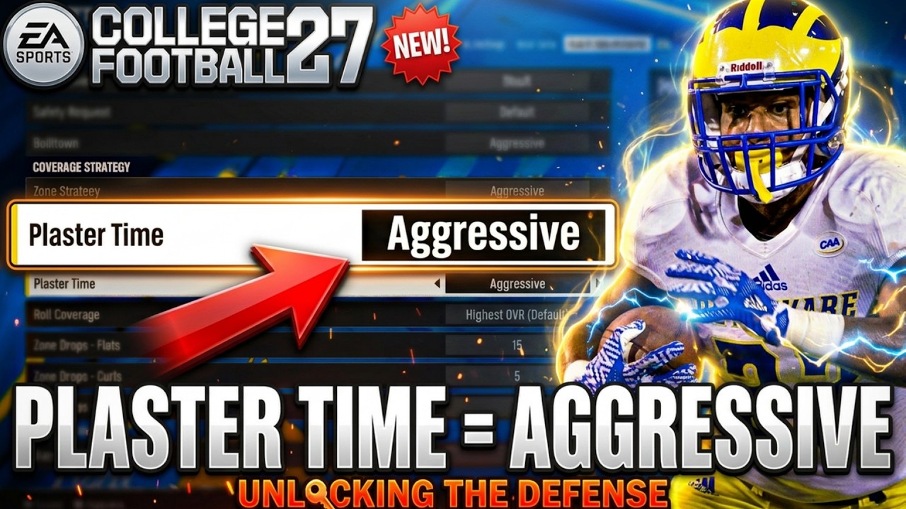 THE BEST COACHING ADJUSTMENTS TO USE IN CFB 27!!!