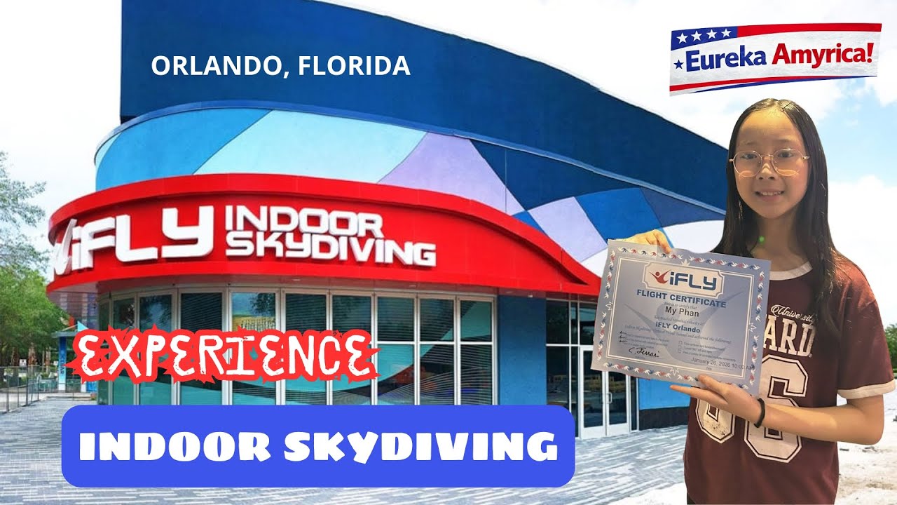 ✈️iFLY with Amy | Amy’s first indoor skydiving experience at iFLY Orlando
