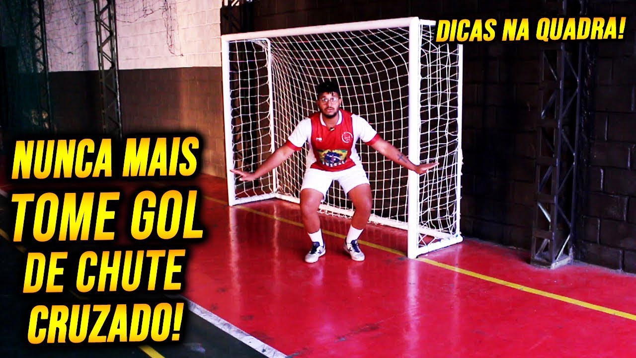 CHUTE DIAGONAL, NUNCA MAIS TOME ESSE TIPO DE GOL!! 🔥 | GOLEIRO DE FUTSAL