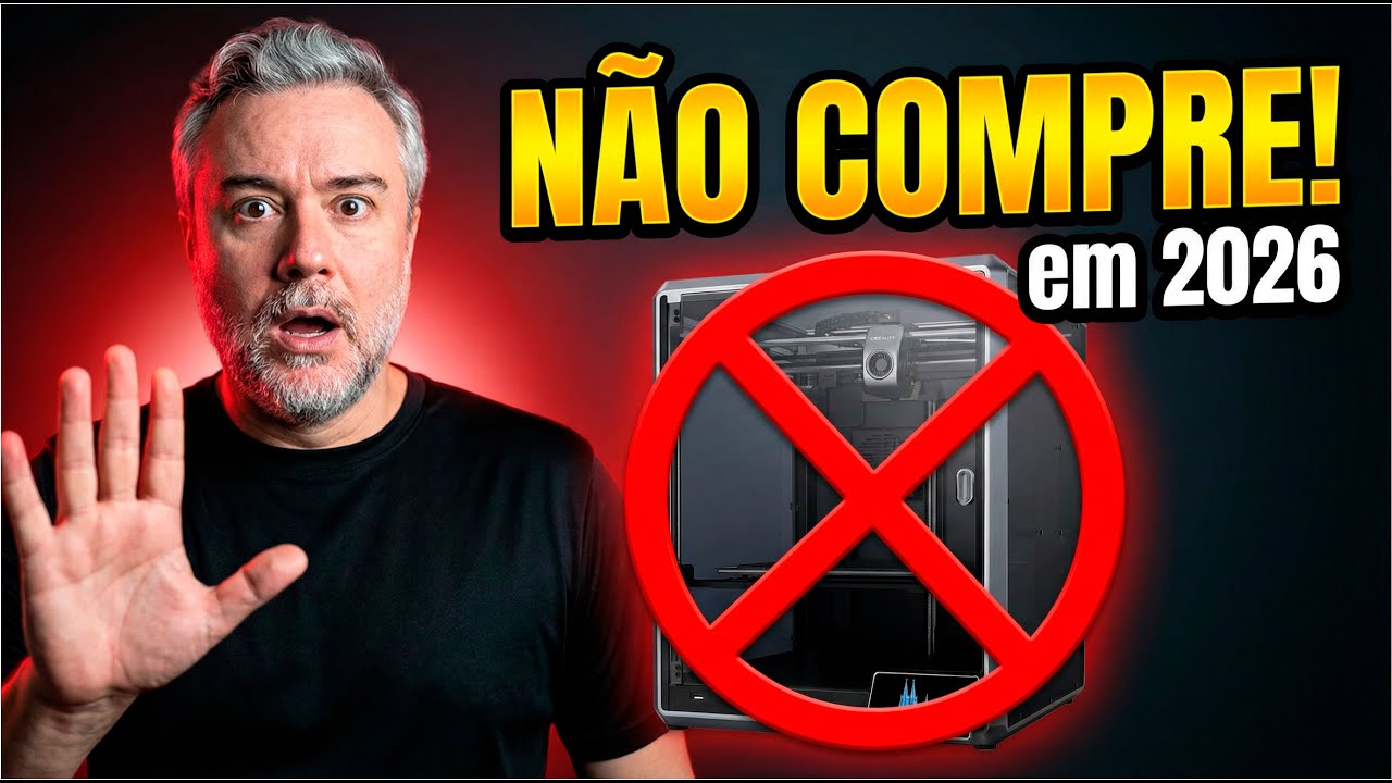 5 ERROS que vão te fazer PERDER DINHEIRO com impressora 3D em 2026