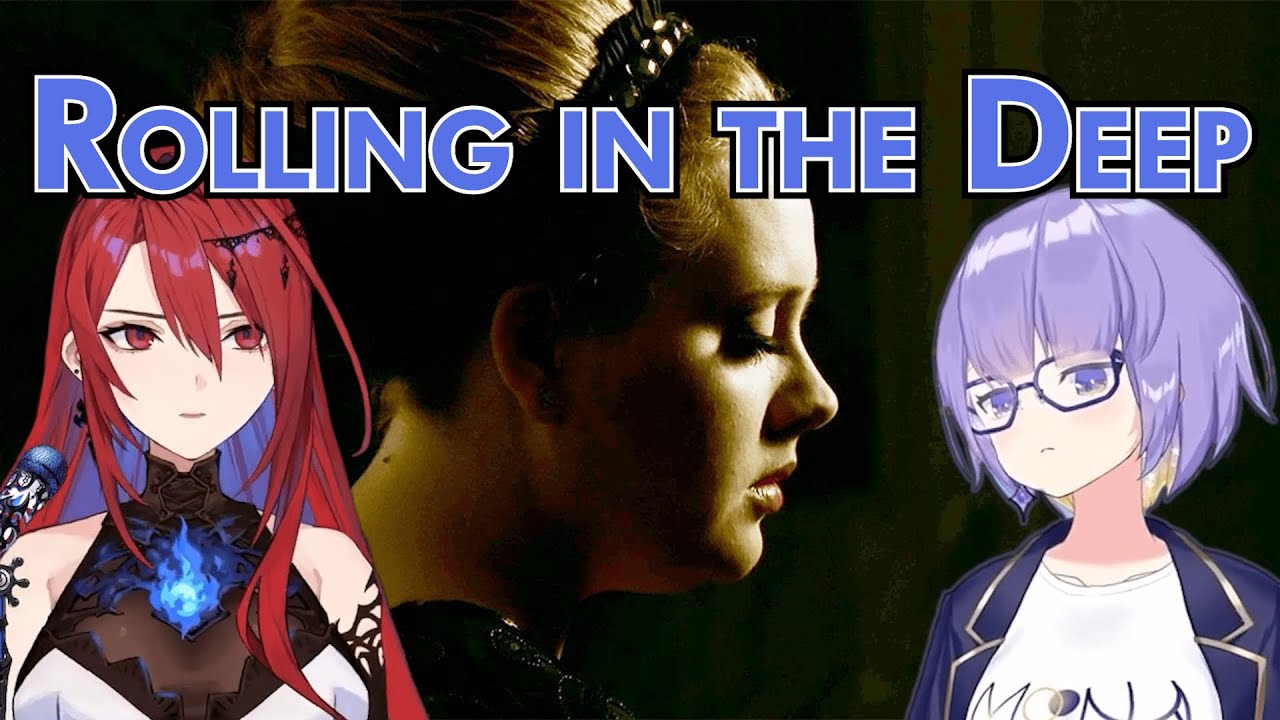 [Hololive Karaoke Mashup] Rolling in the Deep - Adele by Liz & Moona