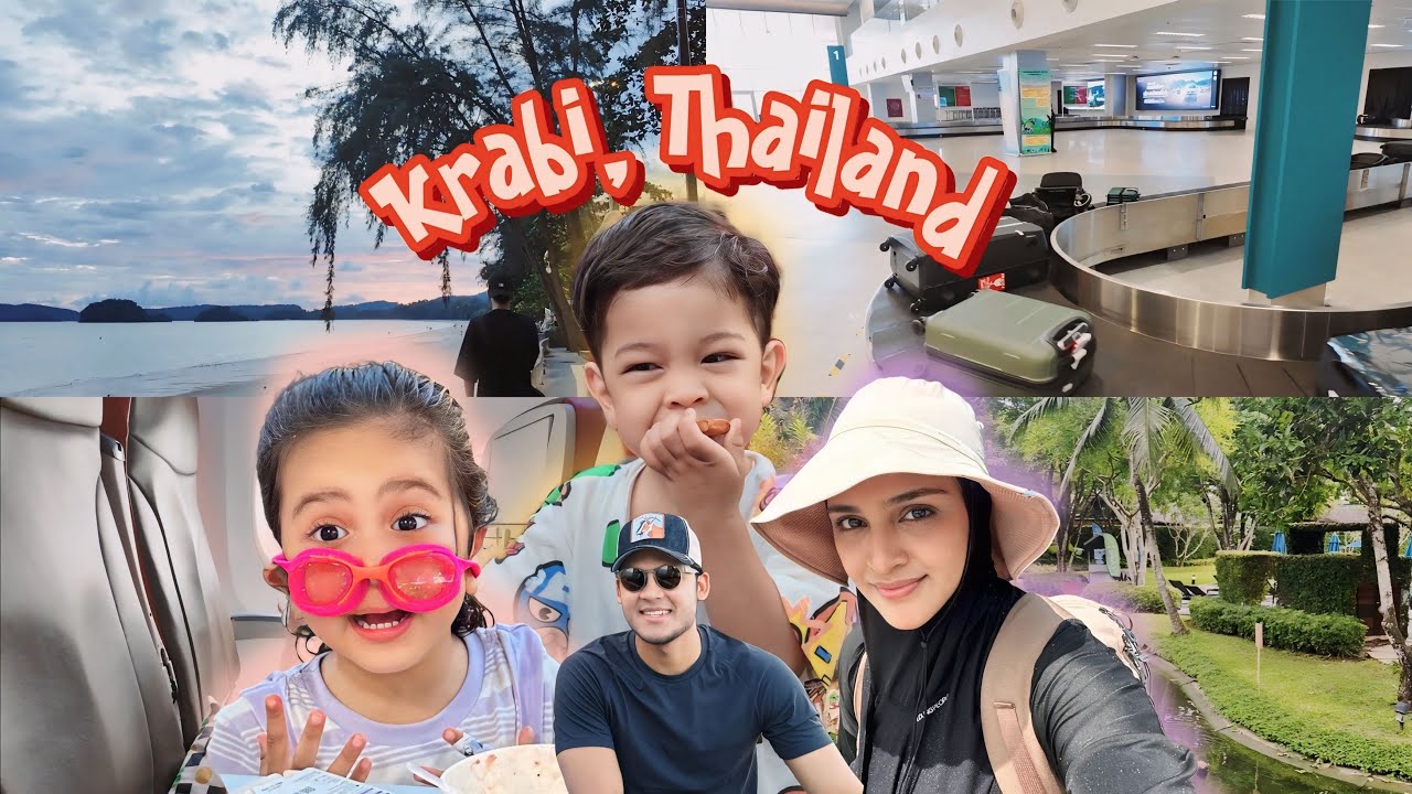 Bawa Kids Pergi KRABI THAILAND ! Day-1  @OPPOglobal