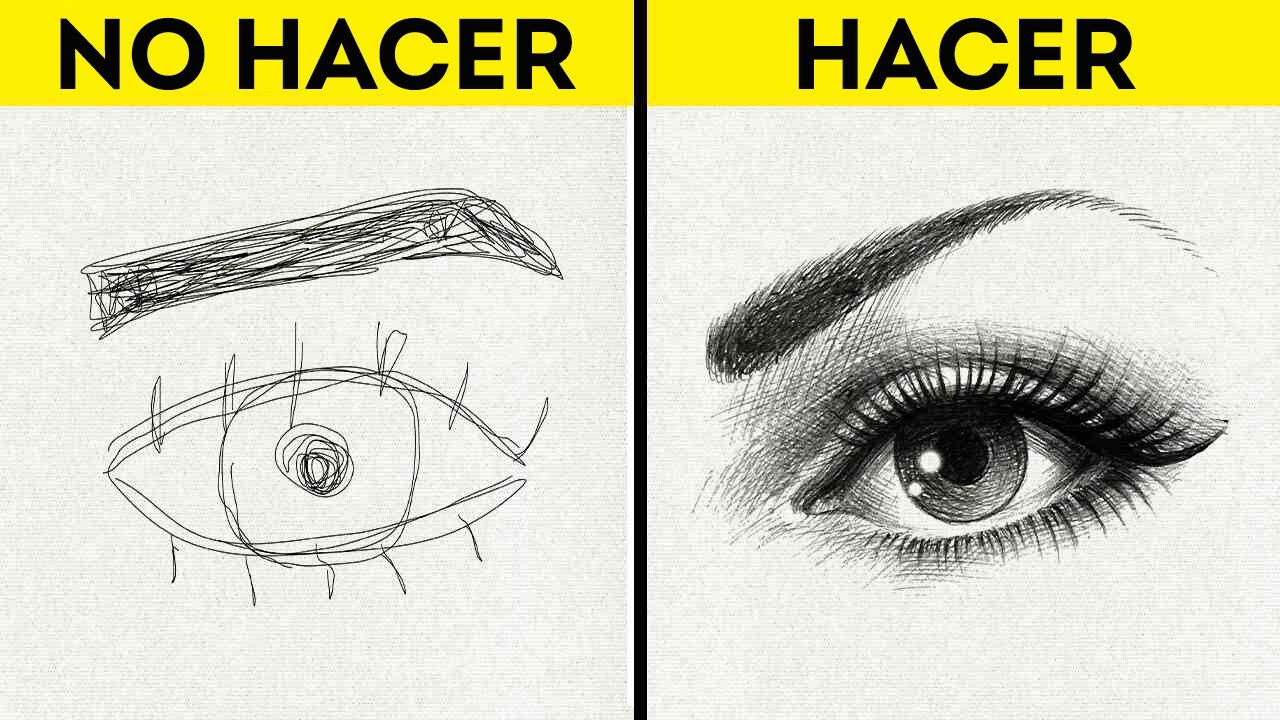 TRUCOS DE DIBUJO GENIALES PARA PRINCIPIANTES