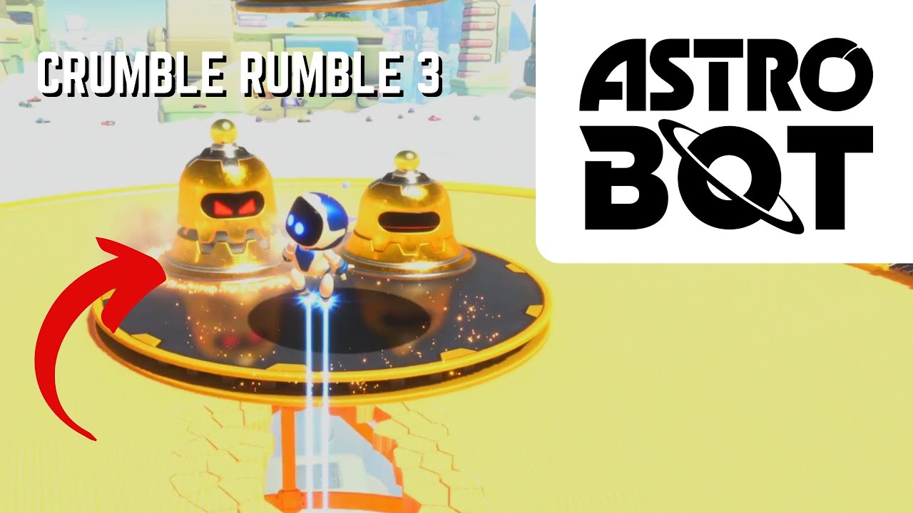 ASTRO BOT - Crumble Rumble 3 (EASY SOLUTION)