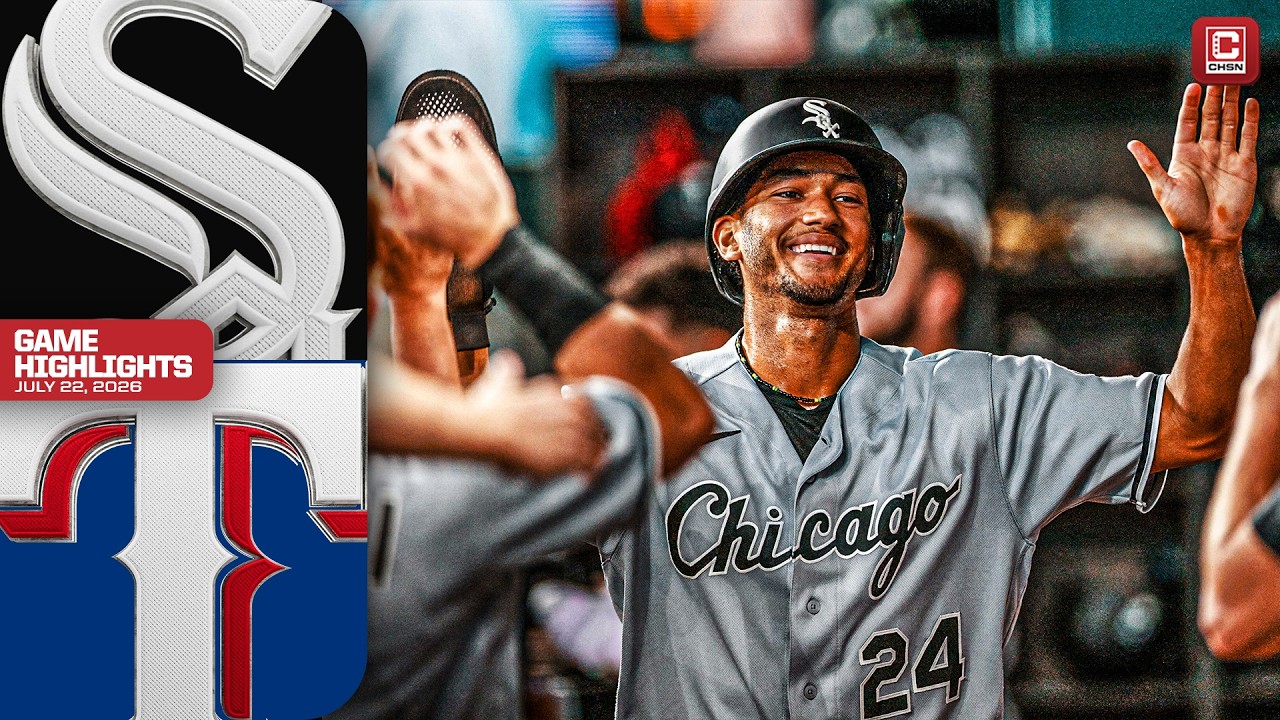 Chicago White Sox против Texas Rangers (22.07.26) | Лучшие моменты игры | CHSN White Sox