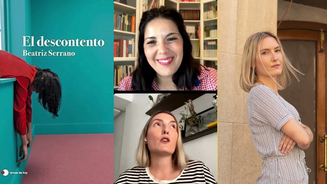 El descontento, con su autora Beatriz Serrano
