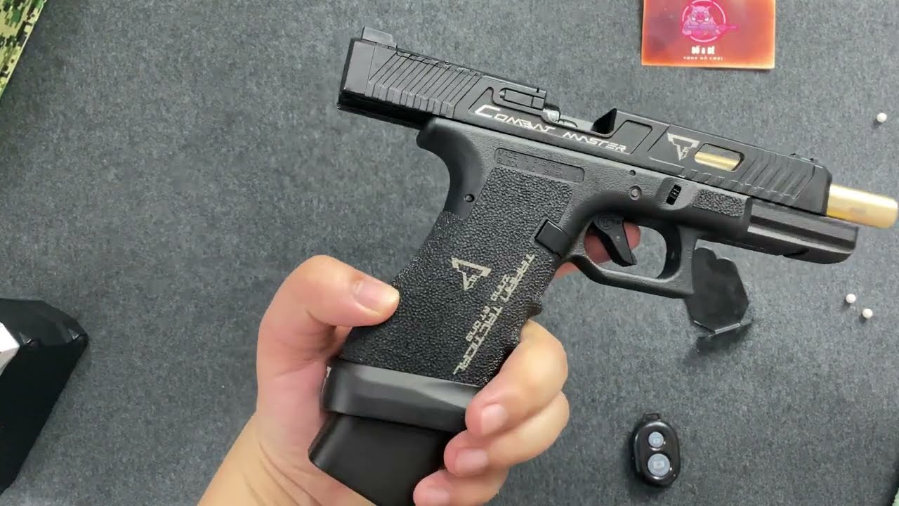 Review G34 TTI jinbo EBB ( súng điện bi nhựa ) bb6mm  | Đồ Chơi Bố Và Bé