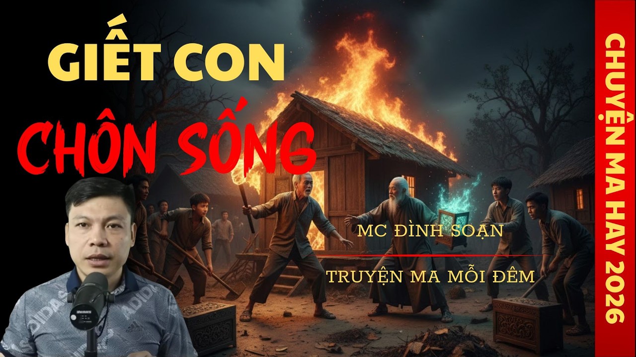 TRUYỆN MA ĐÌNH SOẠN : GIẾT CON CHÔN SỐNG / CHUYỆN MA ĐÌNH SOẠN KỂ SỢ