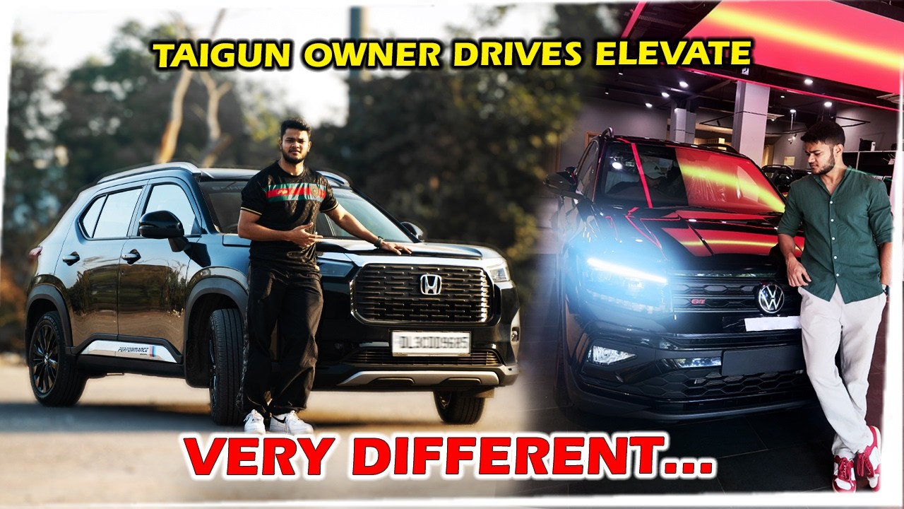 Taigun GT Owner Drives 2026 Honda Elevate  - Honest First Impressions