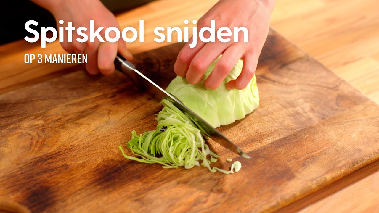 Spitskool snijden | How to | Allerhande