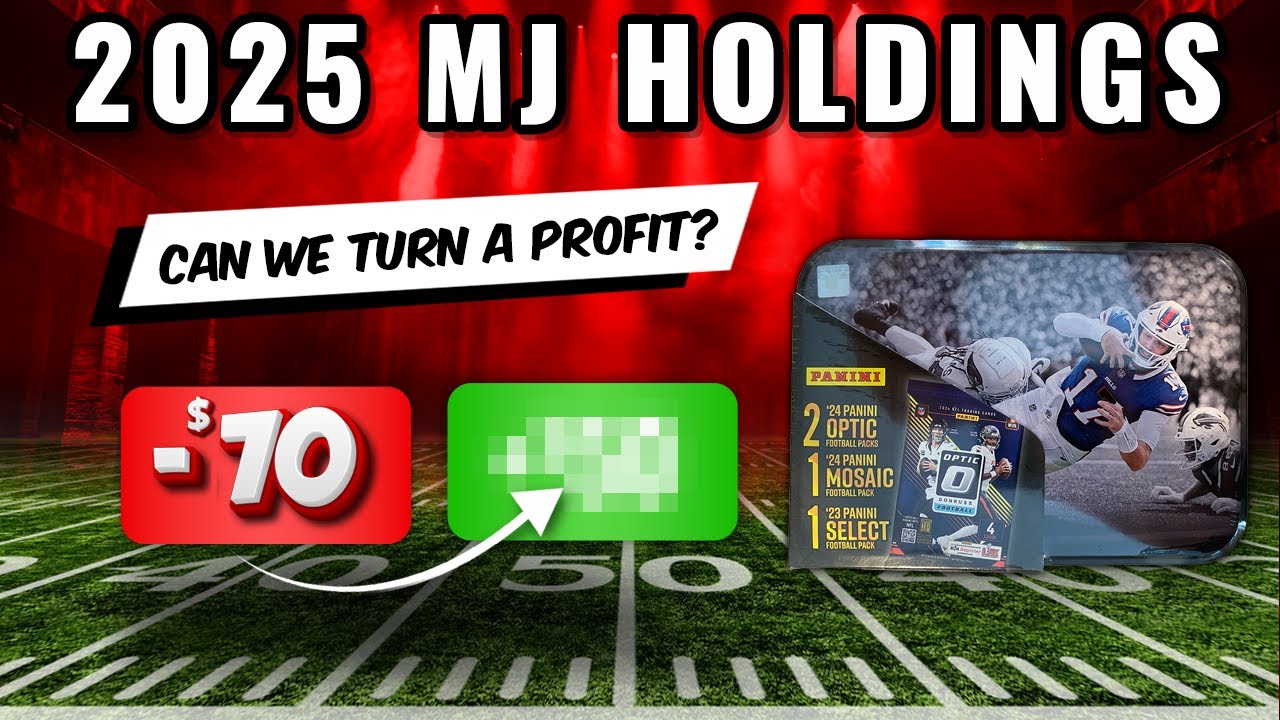 🚨ПРОФИТ ЧЕЛЛЕНДЖ🚨 2025 NFL MJ HOLDINGS БАНКИ - 2024 и 2023 PANINI OPTIC, MOSAIC и SELECT