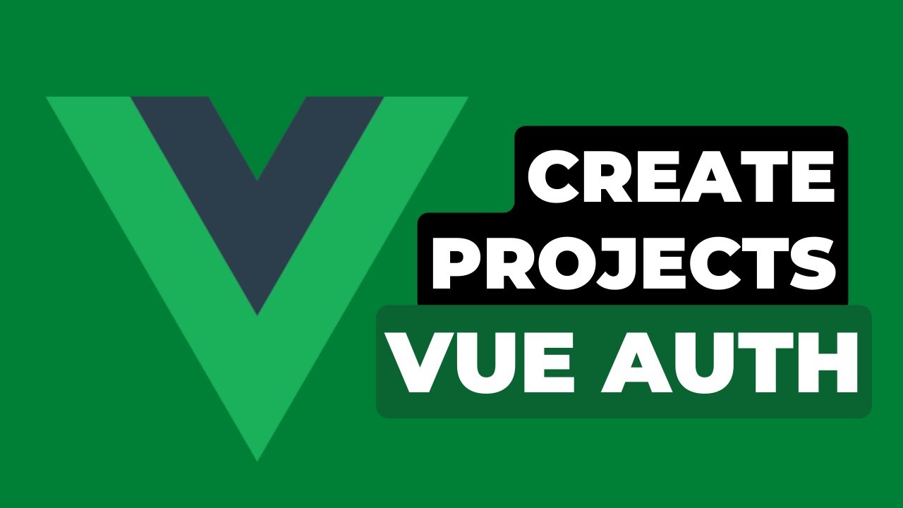 1 Create Projects | Vue Authentication with Laravel Breeze API