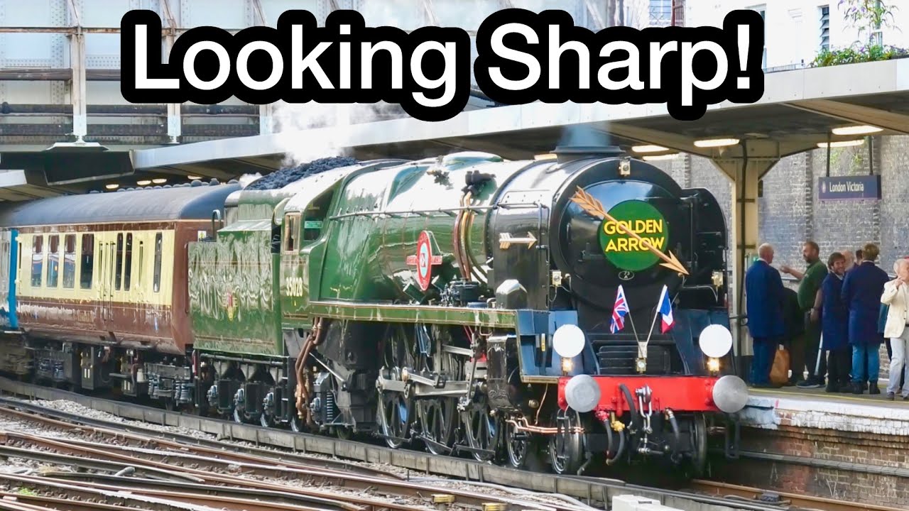 CAPITAL Tours - Top & Tail HOOVERS & Immaculate GOLDEN ARROW presentation for Clan Line!