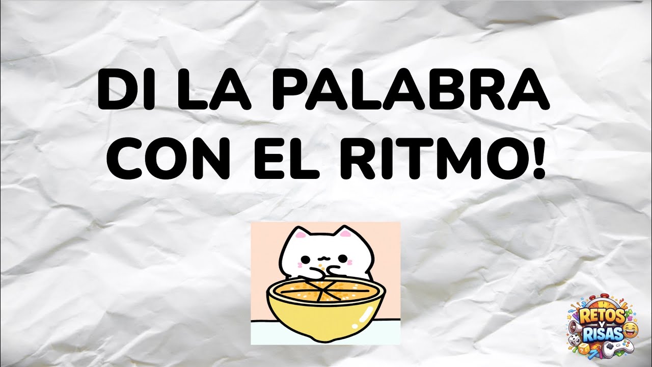 Juego Di la palabra con el ritmo - Say The Word On Beat EN ESPAÑOL - 3 niveles!