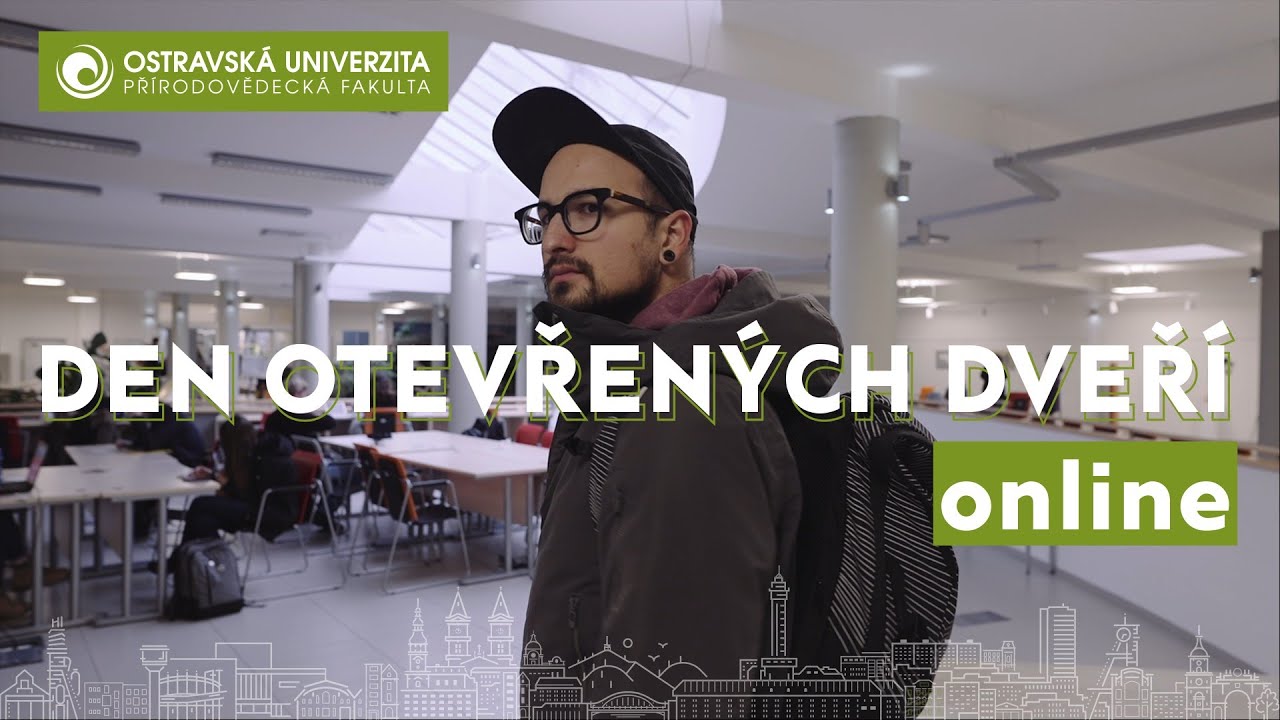 🚪 Den otevřených dveří Přírodovědecké fakulty Ostravské univerzity 🟩💻 ONLINE 2022