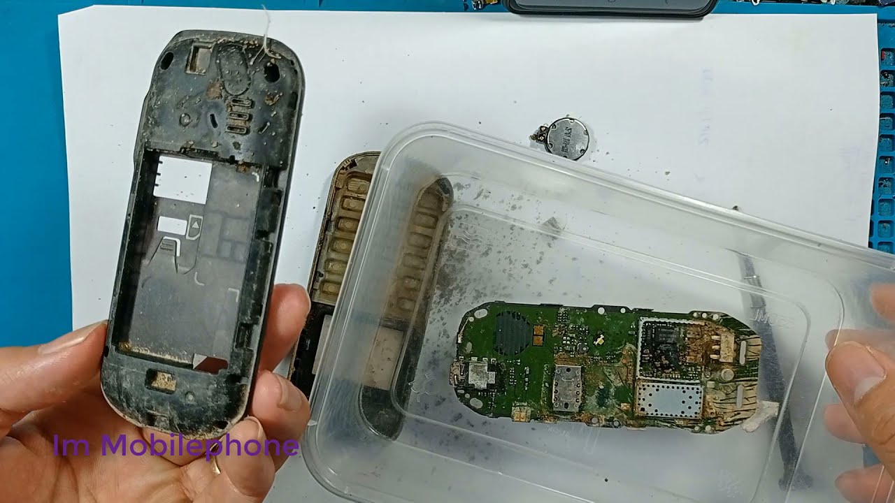 Phục hồi điện thoại 12 tuổi | Khôi phục nokia 1280 | Xây dựng lại điện thoại cũ bị hỏng.