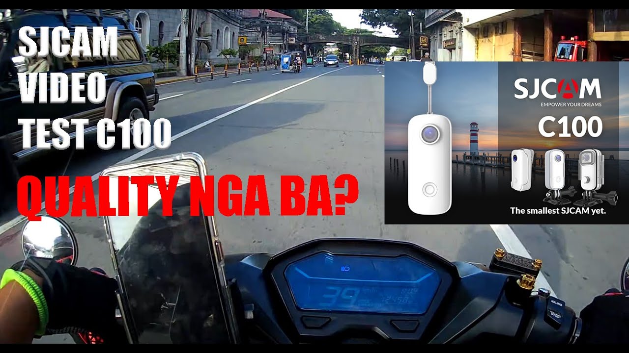 SJCAM C100 VIDEO TEST ( 1080P 60FPS )