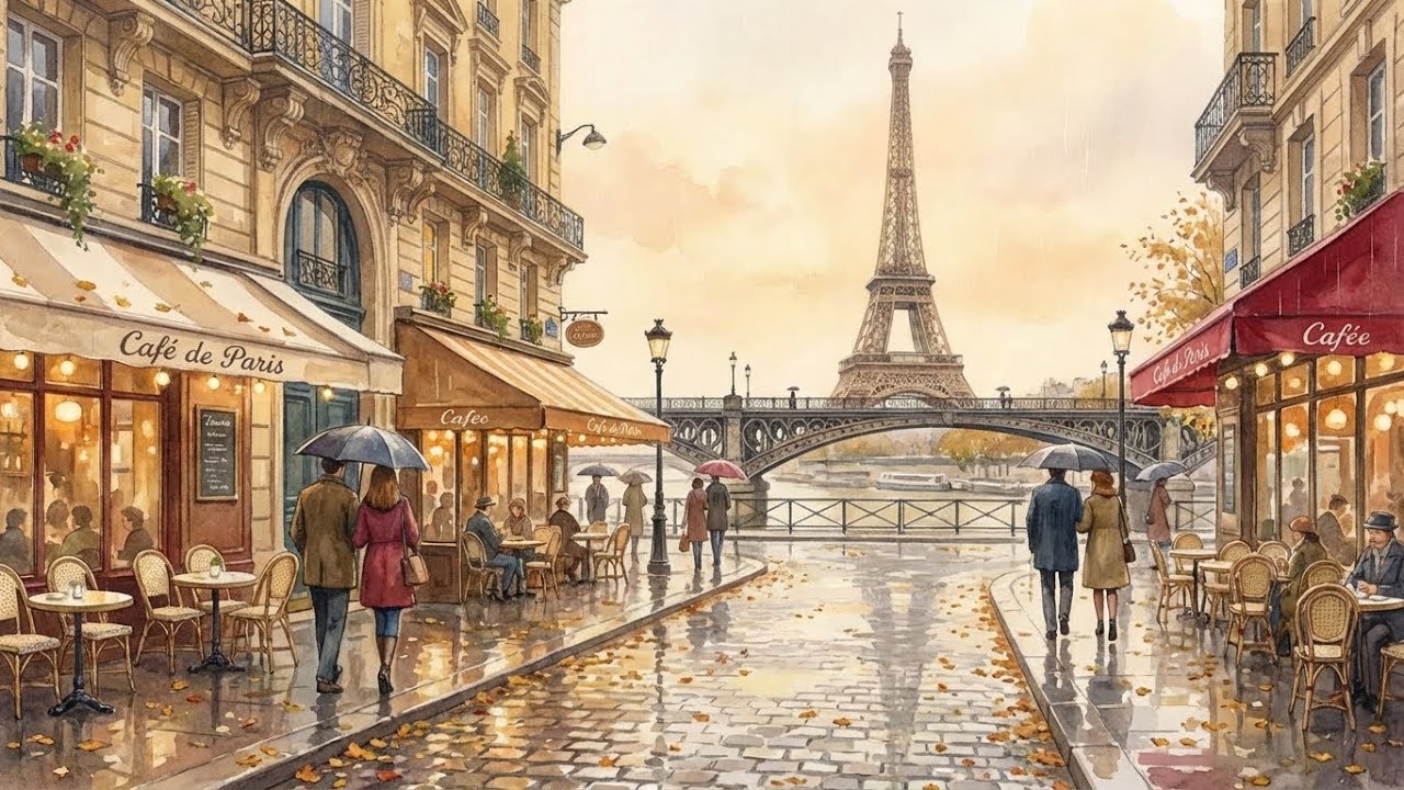 French Instrumental Music for Café Moments 🗼 Paris Coffee Playlist