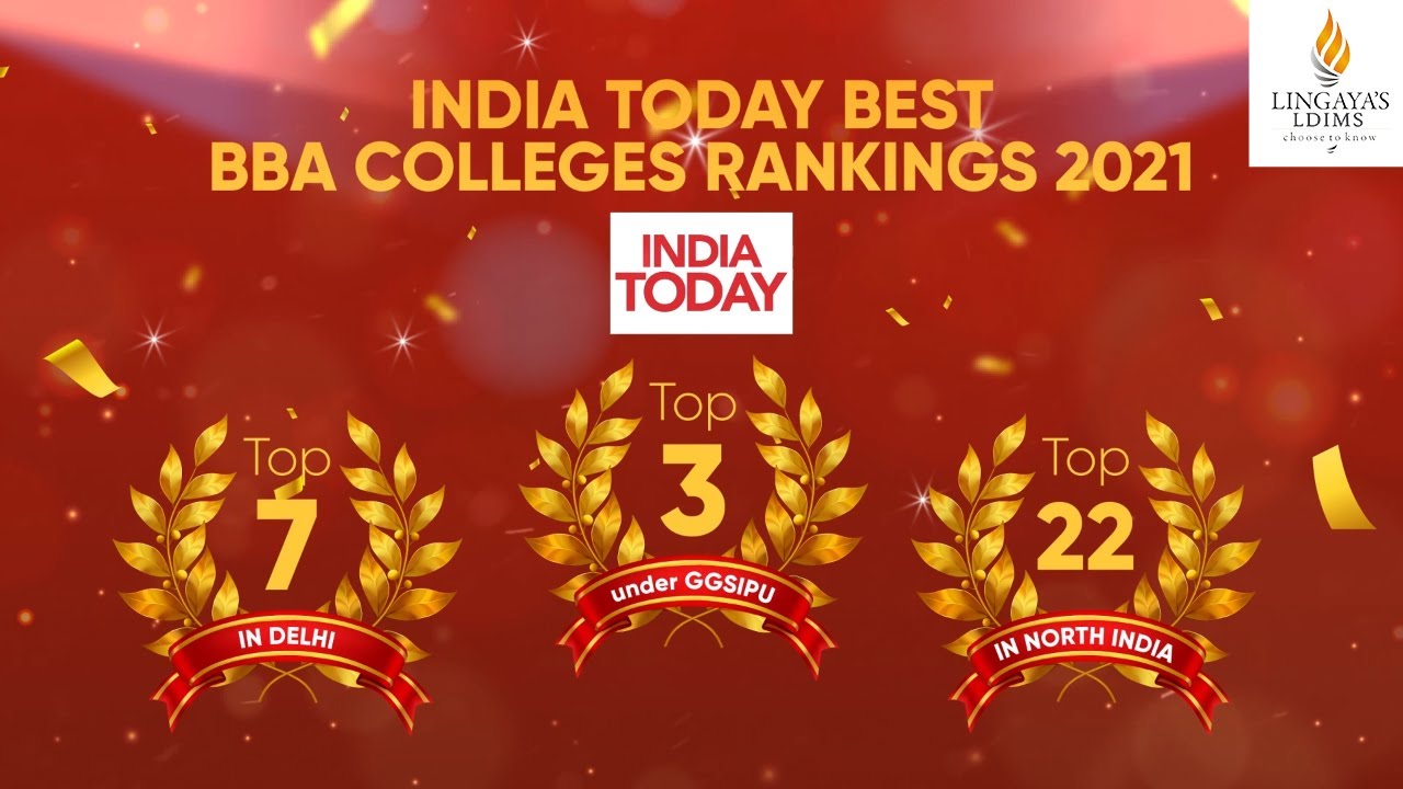 India Today Best Colleges Ranking 2021