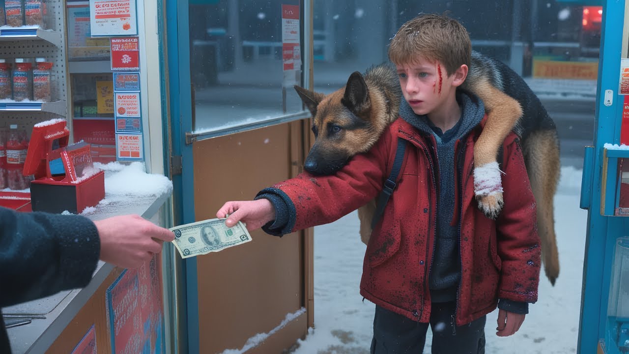 Un Garçon Sans Abri Dépense Ses Derniers 10€ Pour Un Chien Blessé — Ce Qu’Il Reçoit Change Sa Vie