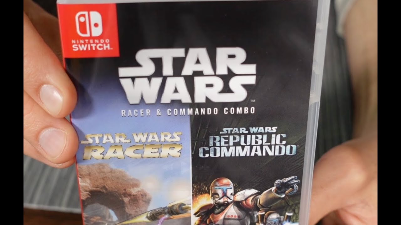 Обзор физического издания Star Wars Episode One Racer + Republic Commando для Nintendo Switch